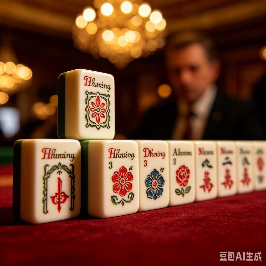 latest style mahjong tiles